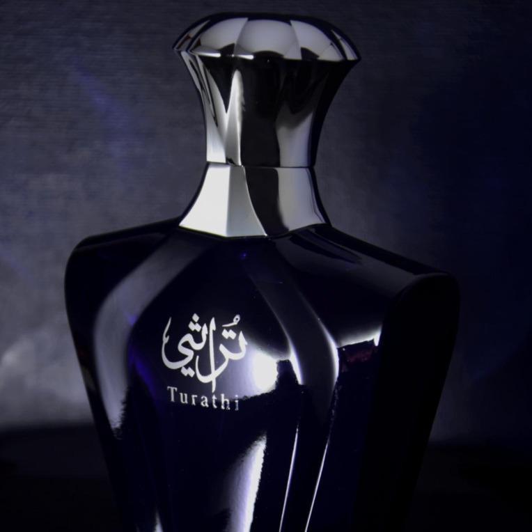 Afnan Turathi Blue Eau de Parfum Fragrance Spray for Men 3 oz