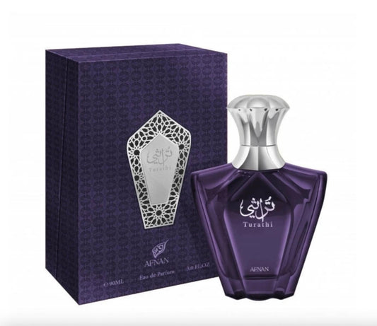 Afnan Turathi Blue Eau de Parfum Fragrance Spray for Men 3 oz