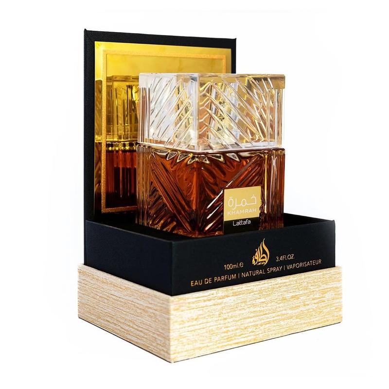 Lattafa Khamrah Eau de Parfum Spray Unisex - 3.4 oz