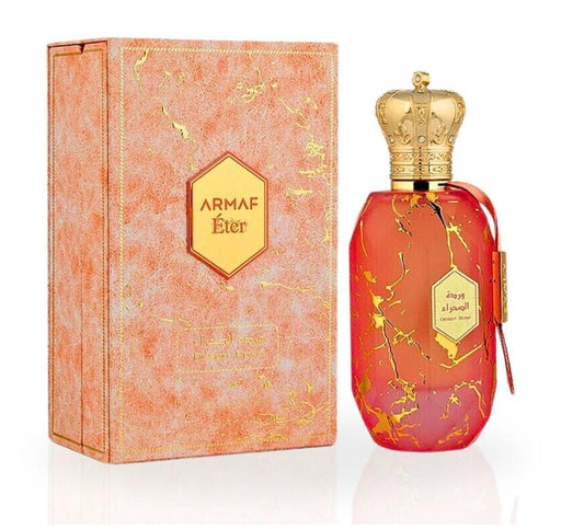 Armaf Eter Desert Rose Eau De Parfum Spray - 3.4 oz for Women
