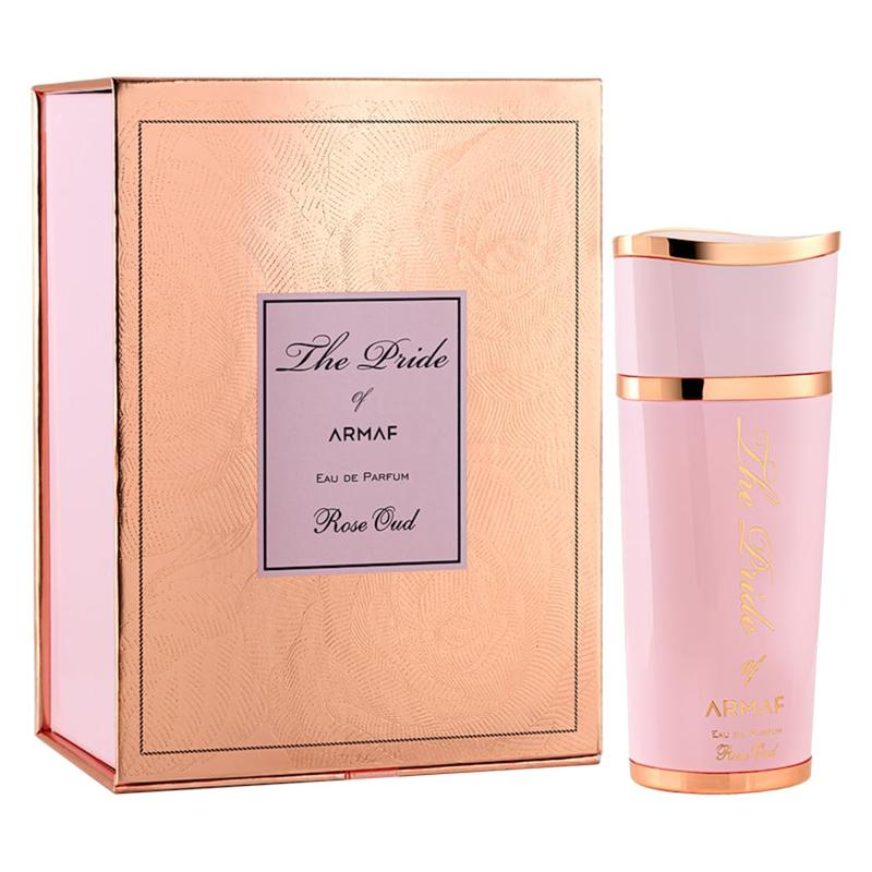 The Pride of Armaf Rose Oud Eau de Parfum Spray for Women - 3.4 oz / 100 ml