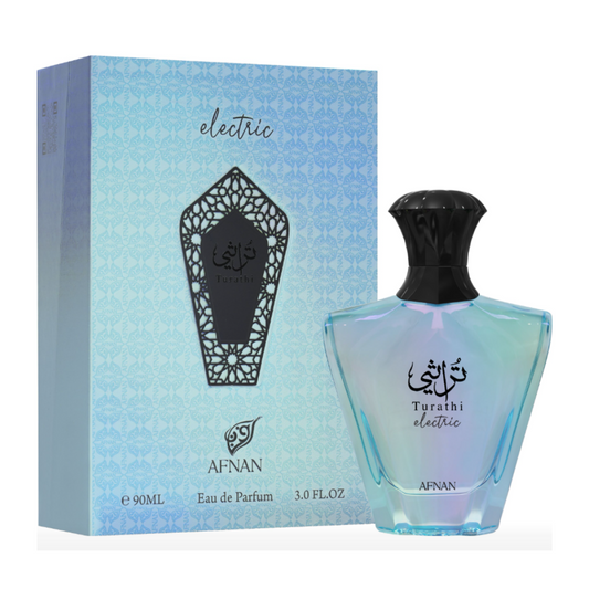 Afnan Turathi Electric Unisex Eau de Parfum – 3.0 oz / 90 ml