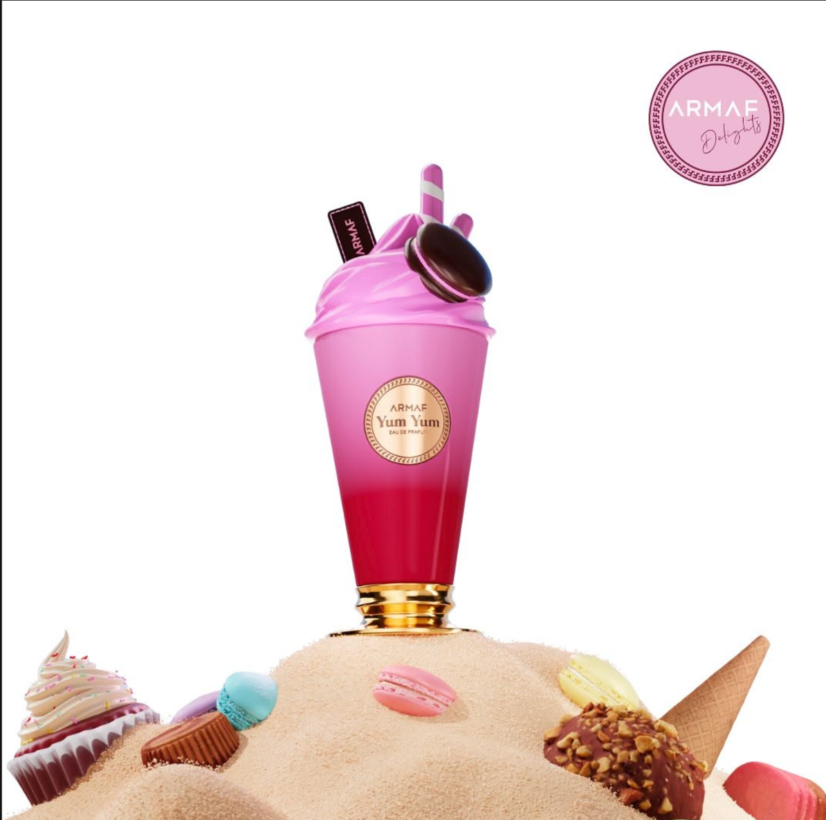 Armaf Yum Yum Eau de Parfum Spray for Women 3.4 Oz / 100ml