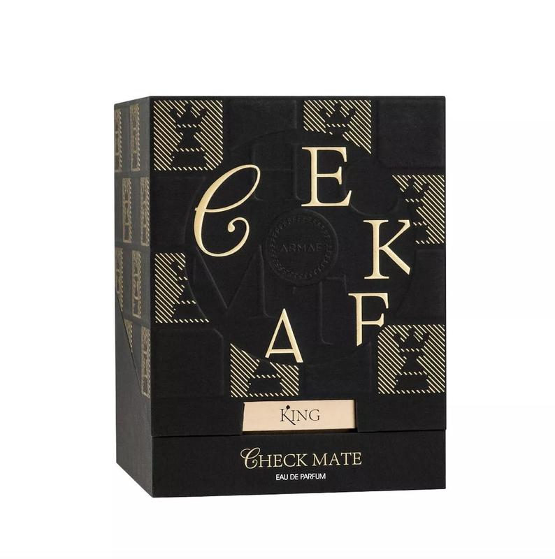 Armaf Checkmate King Eau de Parfum Spray for Men 3.4 oz