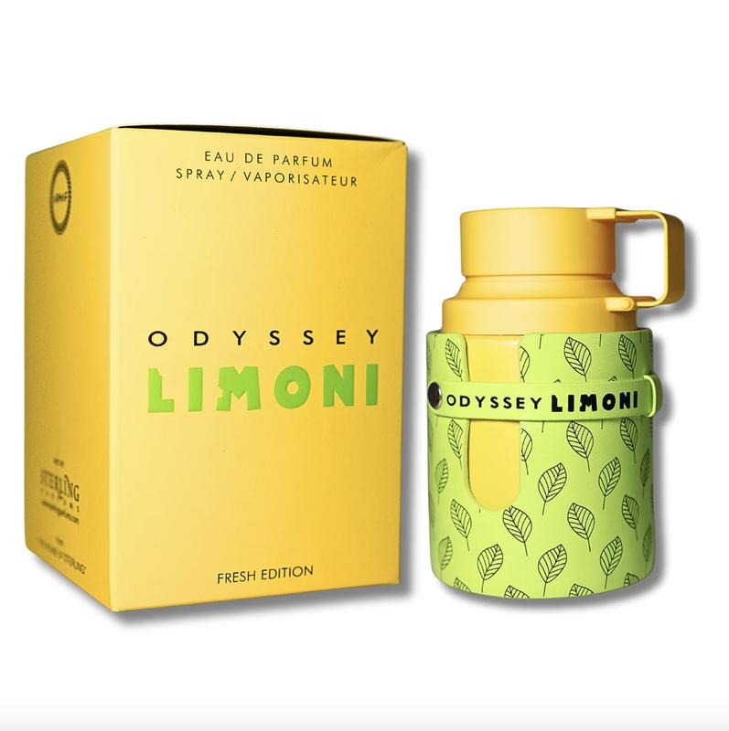 Armaf Odyssey Limoni Eau de Parfum Spray for Men 3.4 Oz