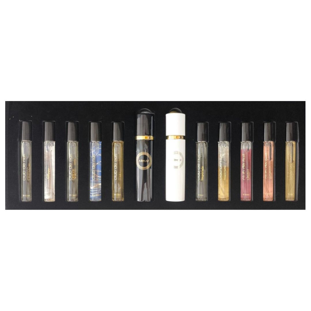 Armaf Club de Nuit Discovery Gift Set - 10 Club de Nuit Perfumes (0.3 oz/ 10 ml each)