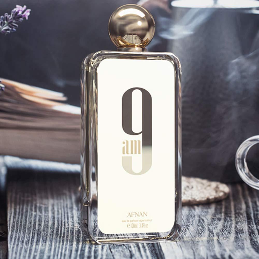 Afnan 9AM Cologne for Men Eau de Parfum Spray 3.4 oz