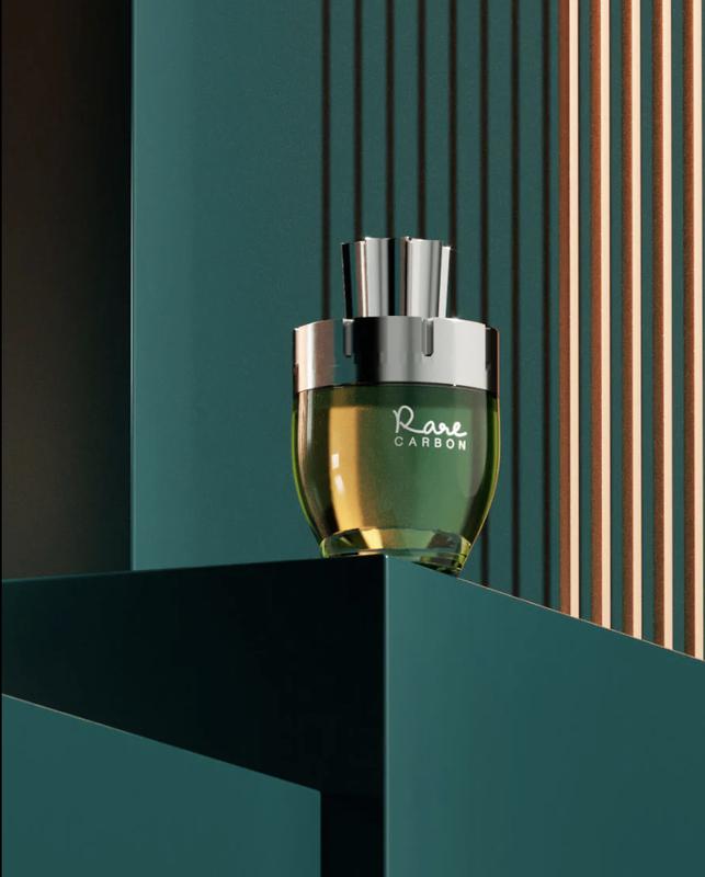 Afnan Rare Carbon Eau De Parfum Spray for Men - 3.4 oz