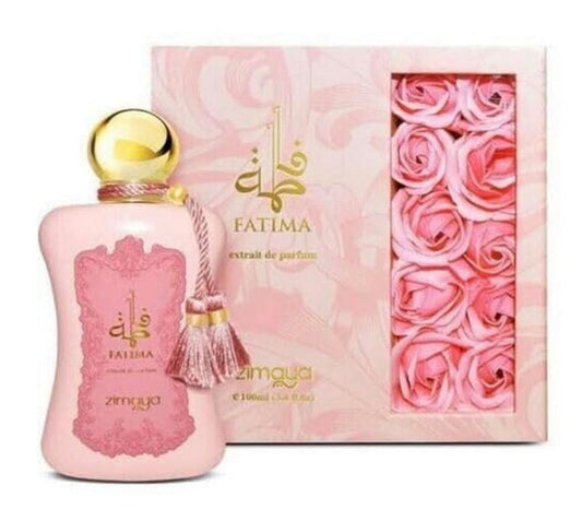 Afnan Zimaya Fatima Pink Extrait de Parfum for Women 3.4 oz