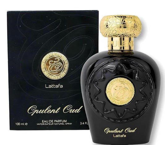 Lattafa Opulent Oud Eau de Parfum Unisex Spray - 3.4 oz