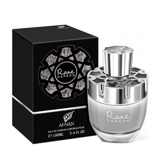 Afnan Rare Carbon Eau De Parfum Spray for Men - 3.4 oz