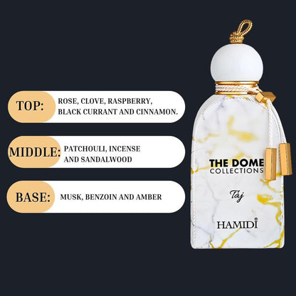 Hamidi The Dome Taj Eau De Parfum Spray for Men & Women - 3.4 oz