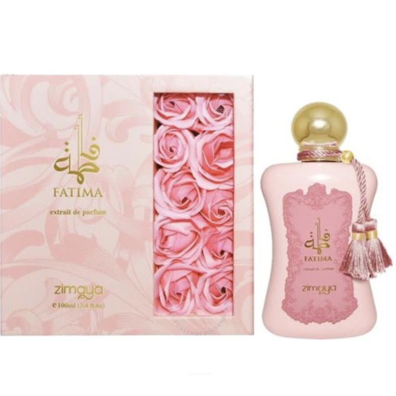 Afnan Zimaya Fatima Pink Extrait de Parfum for Women 3.4 oz