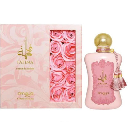 Afnan Zimaya Fatima Pink Extrait de Parfum for Women 3.4 oz