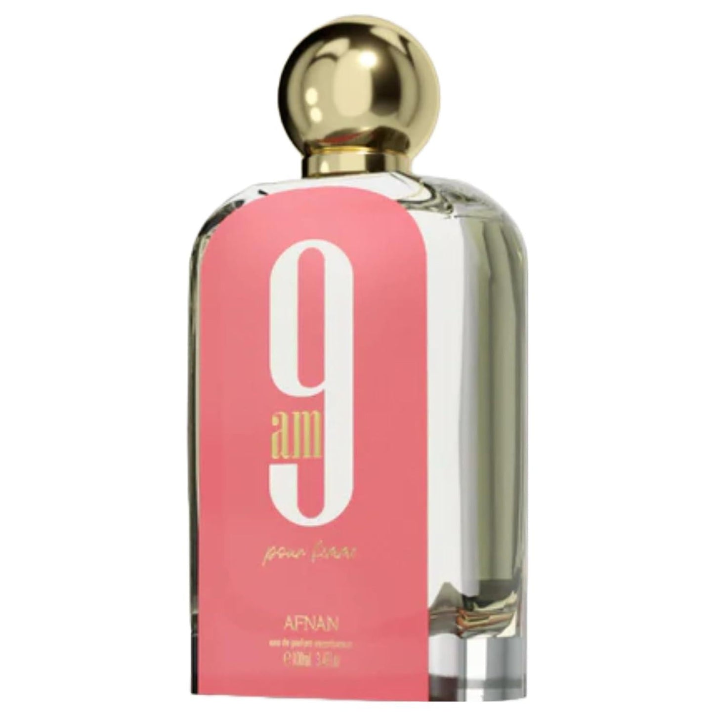 Afnan 9 AM Pour Femme Eau De Parfum Scent Spray 3.4 oz