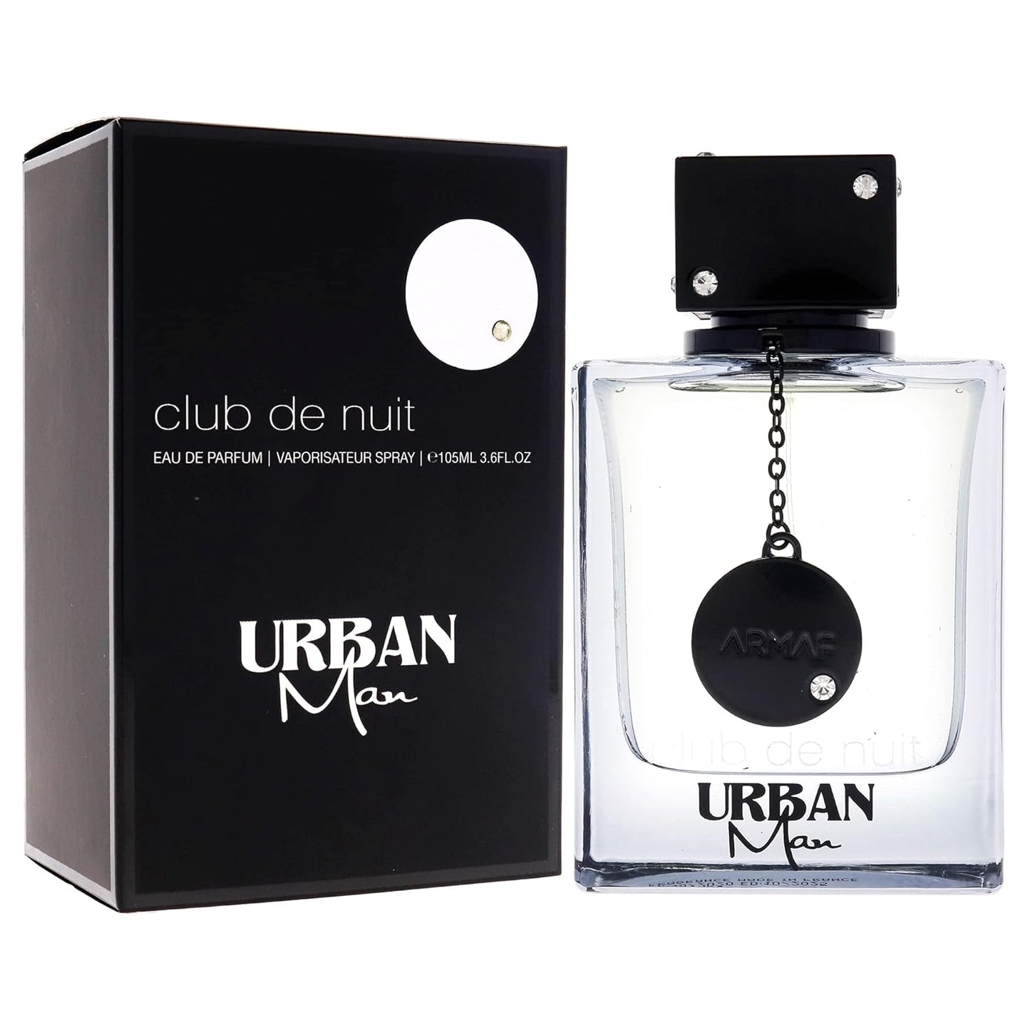 Armaf Club de Nuit Urban Man Eau De Parfum Spray for Men - 3.6 oz