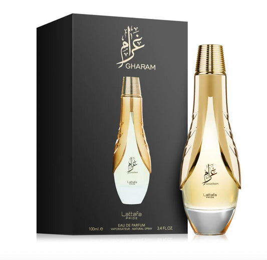 Lattafa Pride Gharam Eau de Parfum Spray for Unisex - 3.4 oz