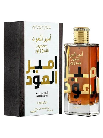 Lattafa Ameer Al Oudh Intense Oud Eau De Parfum Spray Men - 3.4 oz