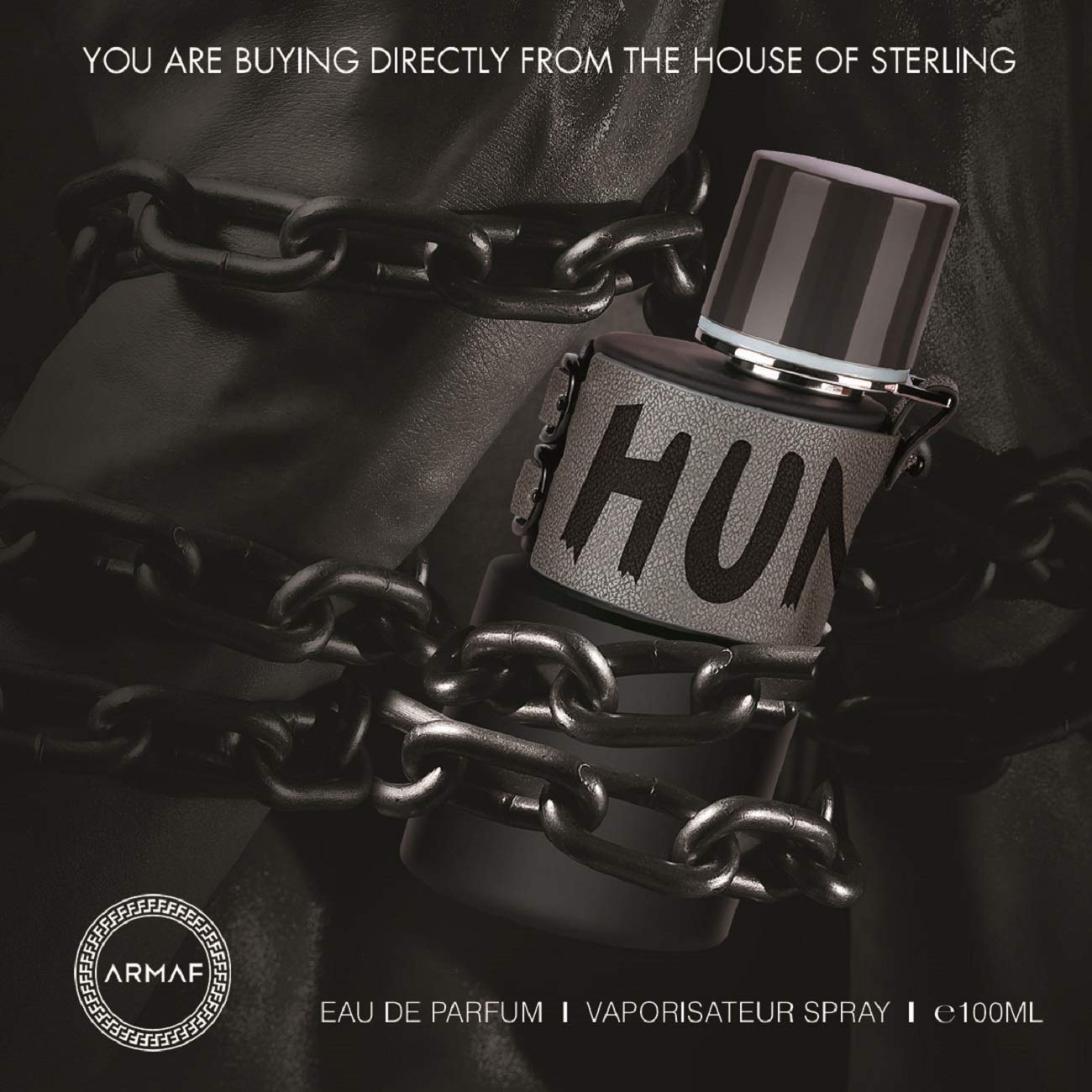 Armaf Hunter Intense Eau De Toilette Spray for Men - 3.4 oz