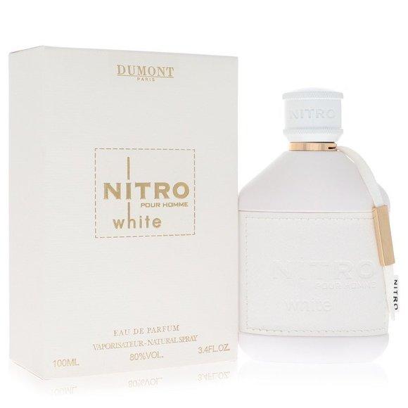 Dumont Nitro White Eau De Parfum For  Men - 3.4 oz Spray