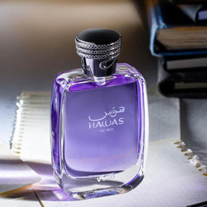 Rasasi Hawas for Men Eau De Parfum Spray 3.4 oz