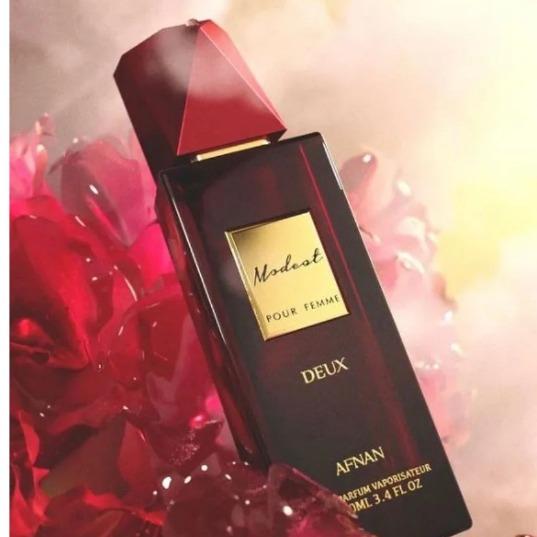 Afnan Modest Deux for Women Eau de Parfum Spray 3.4 oz