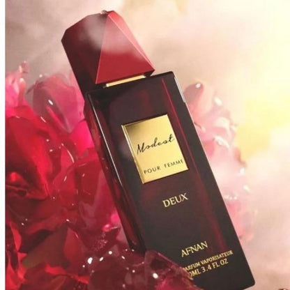 Afnan Modest Deux for Women Eau de Parfum Spray 3.4 oz