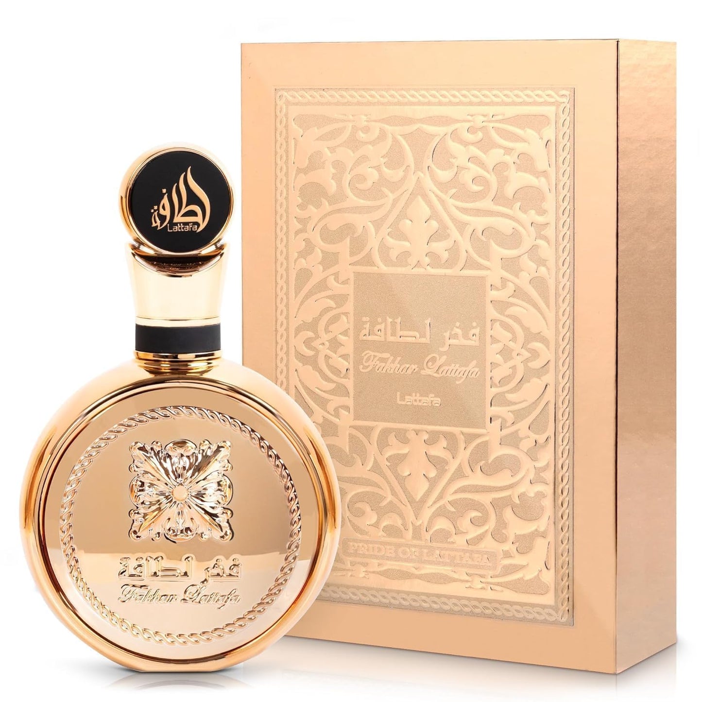 Lattafa Fakhar Gold Extrait Eau de Perfum Spray Unisex 3.4 oz