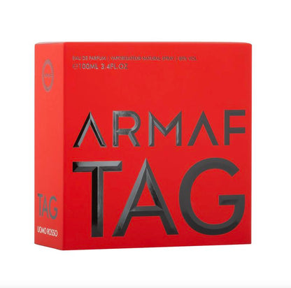 Armaf Tag Uomo Rosso Eau De Parfum For Men - 3.4 oz / 100 ml