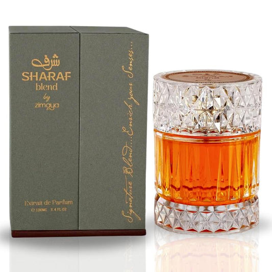 Zimaya Sharaf Blend Extrait De Parfum Spray Unisex - 3.4 oz / 100 ml (Signature Scent)