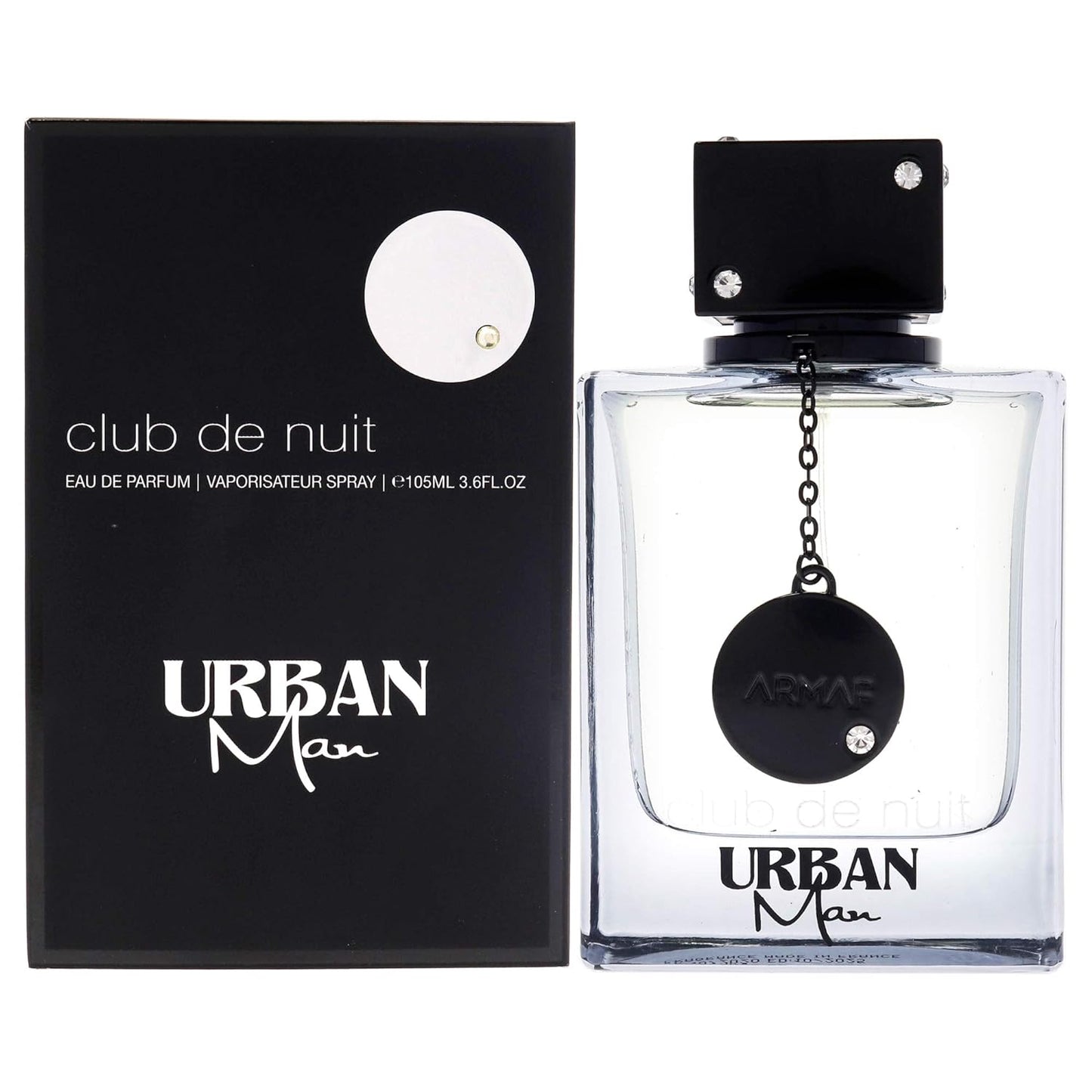 Armaf Club de Nuit Urban Man Eau De Parfum Spray for Men - 3.6 oz