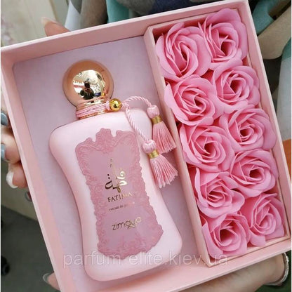Afnan Zimaya Fatima Pink Extrait de Parfum for Women 3.4 oz