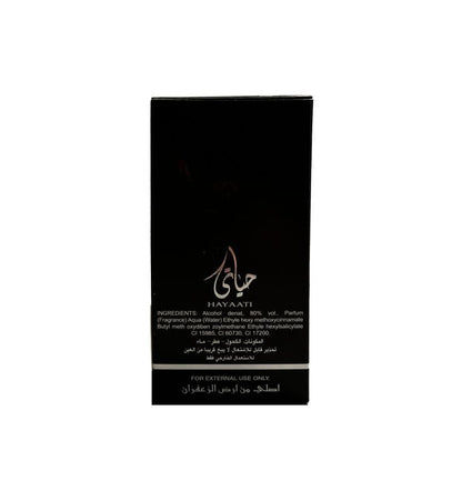 Lattafa Hayaati Eau de Parfum Spray - 1.7 oz / 50 ml by Ard Al Zaafaran