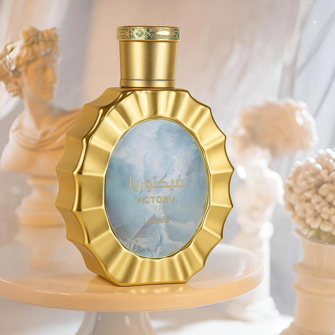 Lattafa Victoria Eau de Parfum Spray for Unisex 3.4 oz