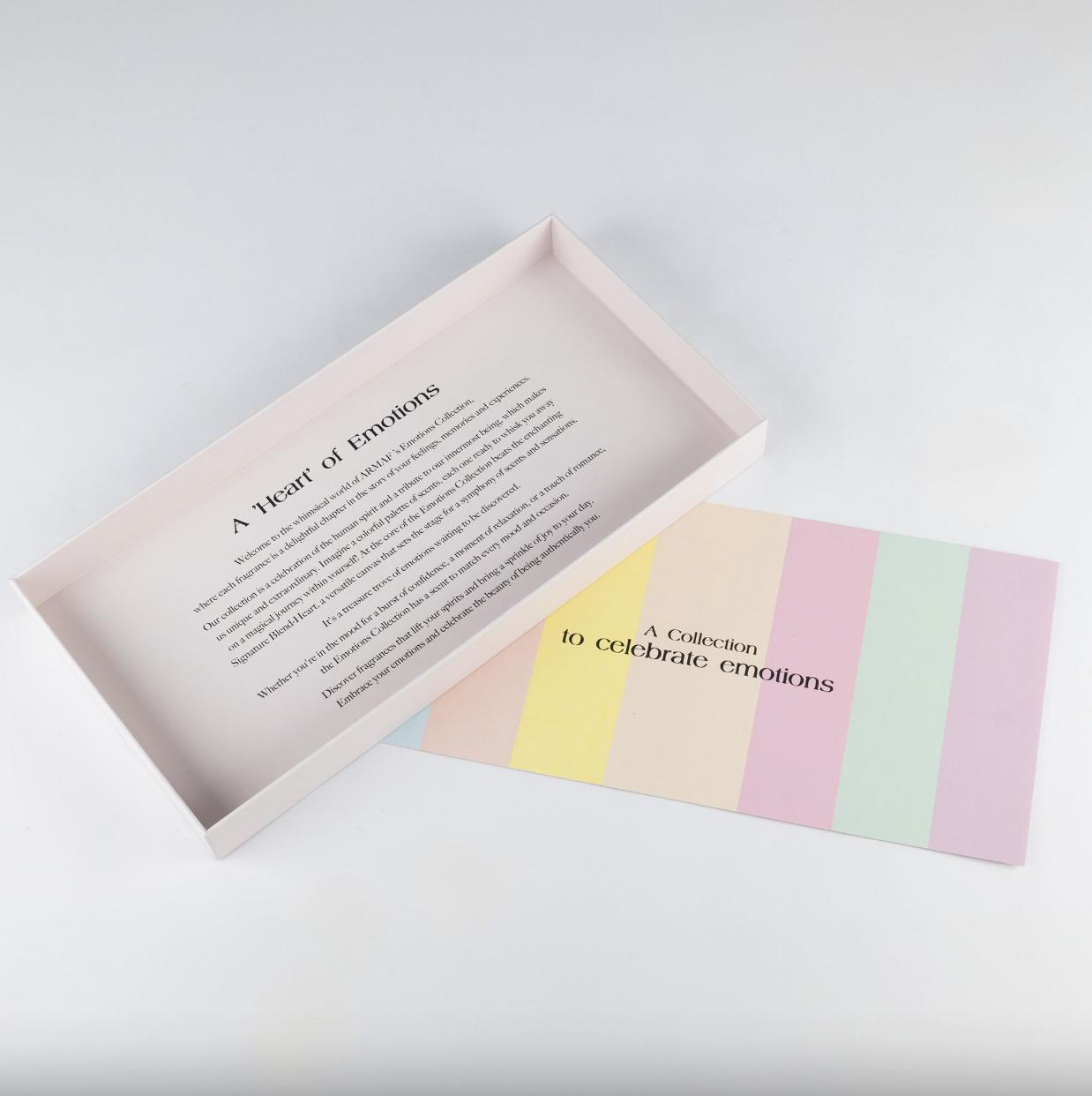 Armaf Emotions Heart Eau de Parfum Unisex Gift Set - 7 Fragrances Blend of Emotions