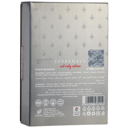 Afnan Supremacy Not Only Intense Extrait de Parfum for Men
