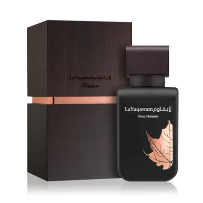 Rasasi La Yuqawam Pour Homme Eau de Parfum Spray for Men - 2.5 oz / 75 ml