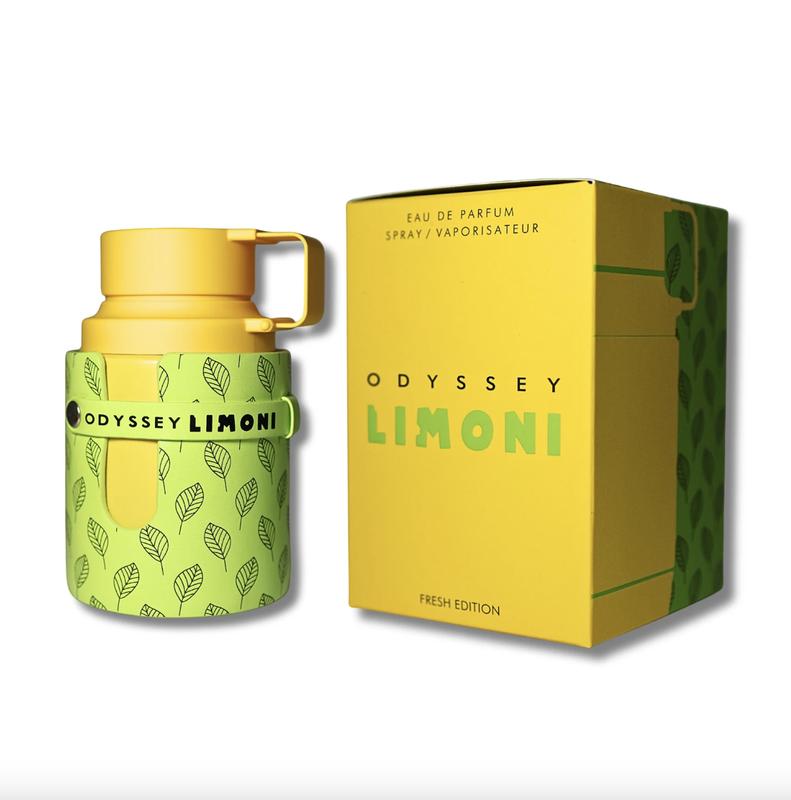 Armaf Odyssey Limoni Eau de Parfum Spray for Men 3.4 Oz