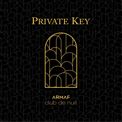 Armaf Club de Nuit Private Key to My Soul Extrait De Parfum - 3.4 oz, Unisex