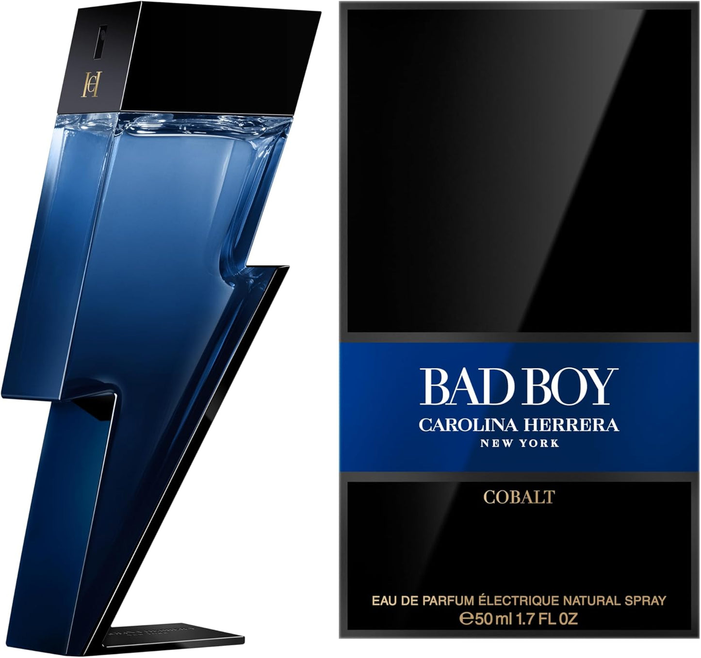 Carolina Herrera Bad Boy Cobalt Eau de Parfum Spray 3.4 oz for Men