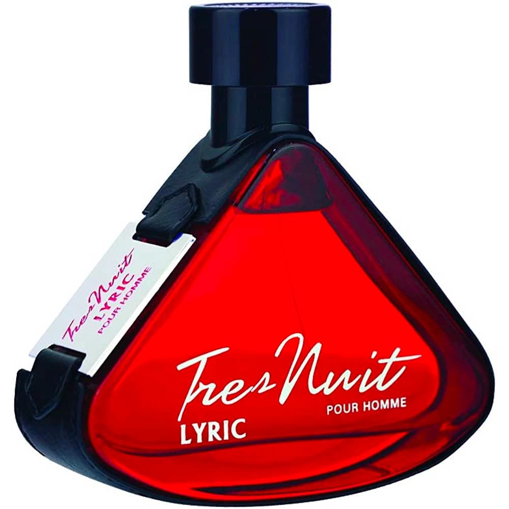 Armaf Tres Nuit Lyric Eau de Parfum Spray for Men - 3.4 oz
