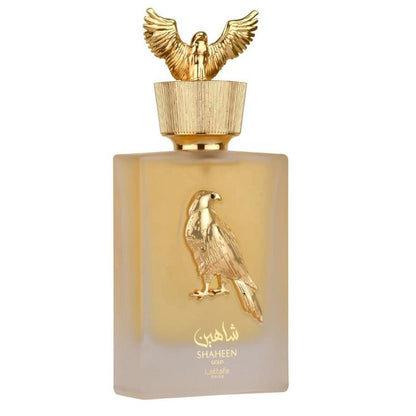 Lattafa Shaheen Gold for Unisex Eau de Parfum Spray - 3.4 oz