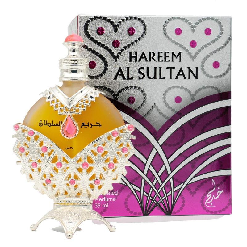 Khadlaj Hareem Al Sultan Silver Concentrated Perfume Oil - 1.18 oz, Unisex