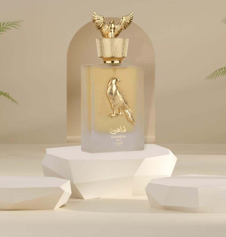 Lattafa Shaheen Gold for Unisex Eau de Parfum Spray - 3.4 oz