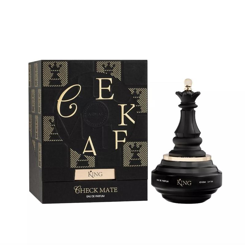 Armaf Checkmate King Eau de Parfum Spray for Men 3.4 oz