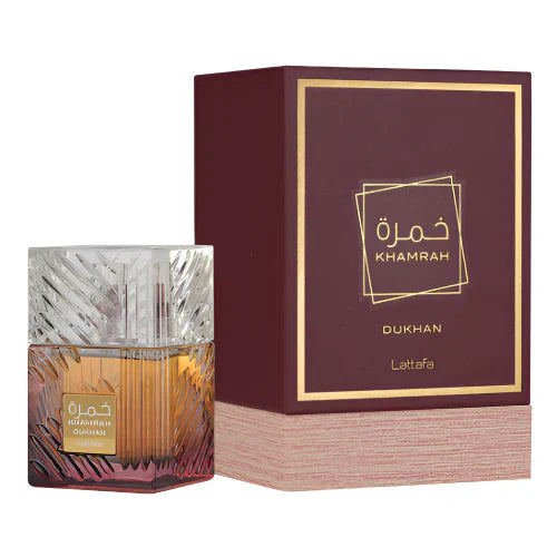 Lattafa Khamrah Dukhan Eau de Parfum Spray 3.4oz
