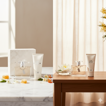 Coach Signature Gift Set for Women (3.4 oz EDP + 3.4 oz Lotion)