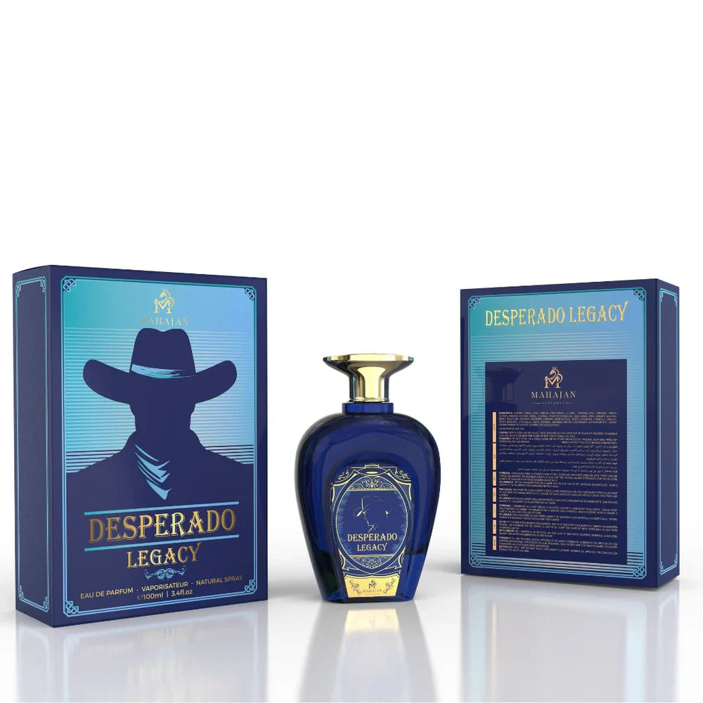 Mahajan Desperado Legacy Eau de Parfum for Men – 3.4 oz / 100 ml