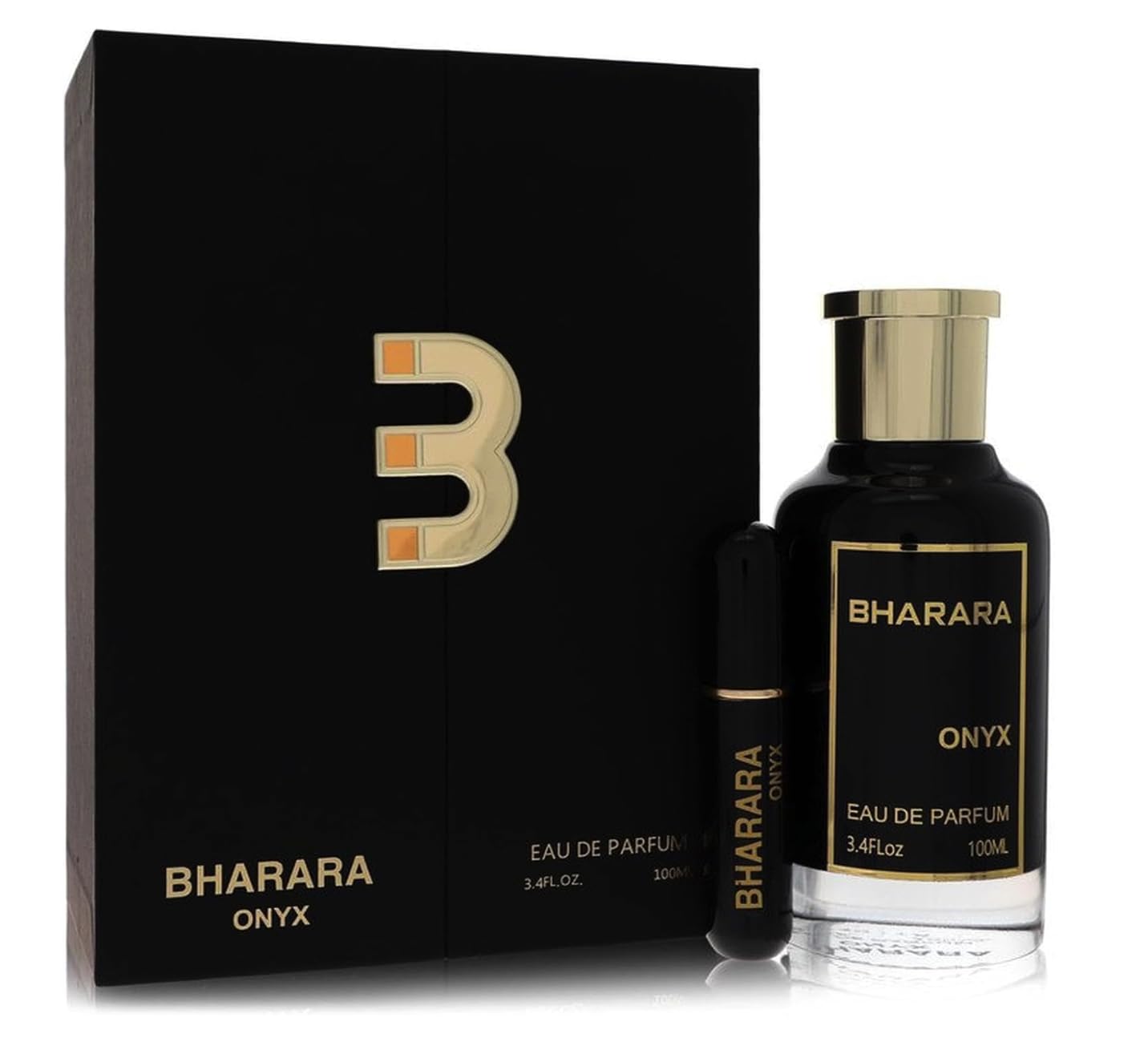 Bharara Onyx Eau De Parfum Spray for Unisex 3.4 Fl Oz / 100 ml