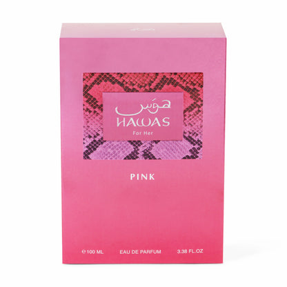 Rasasi Hawas Pink Eau de Parfum for Women 3.4 oz